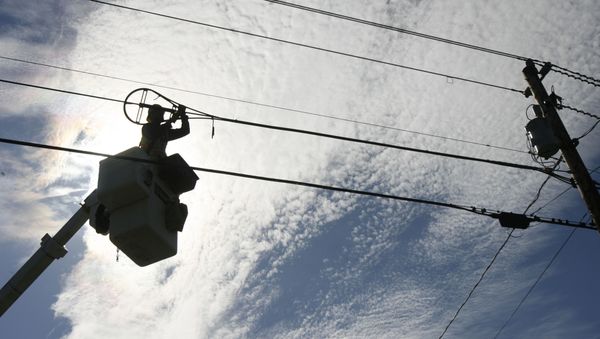fiber-optic installation in the US - Sputnik International