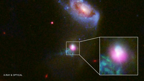 Supermassive Black Hole Burping - Sputnik International