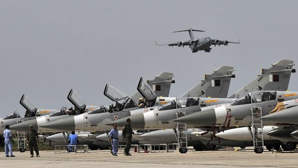 Qatari Mirage 2000-5 fighter jets. (File) Qatari Mirage 2000-5 fighter jets. (File) - Sputnik International