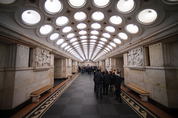 Moscow Metro: Architectural Extravagance Hidden Underground Moscow Metro: Architectural Extravagance Hidden Underground - Sputnik International