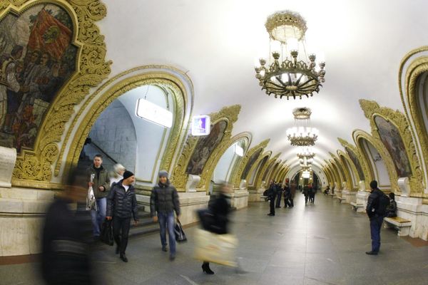 Moscow Metro: Architectural Extravagance Hidden Underground Moscow Metro: Architectural Extravagance Hidden Underground - Sputnik International