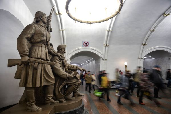 Moscow Metro: Architectural Extravagance Hidden Underground Moscow Metro: Architectural Extravagance Hidden Underground - Sputnik International
