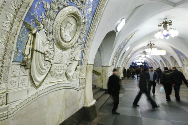 Moscow Metro: Architectural Extravagance Hidden Underground Moscow Metro: Architectural Extravagance Hidden Underground - Sputnik International