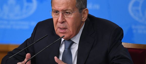 News conference with Russia's Foreign Minister Sergei Lavrov News conference with Russia's Foreign Minister Sergei Lavrov - Sputnik International