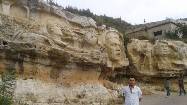 Syrian sculptor Alaa Ali Muhammed - Sputnik International