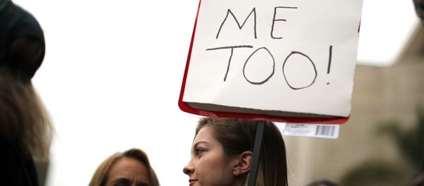 People participate in a MeToo protest march for survivors of sexual assault and their supporters in Hollywood, Los Angeles, California, U.S. (File) - Sputnik International