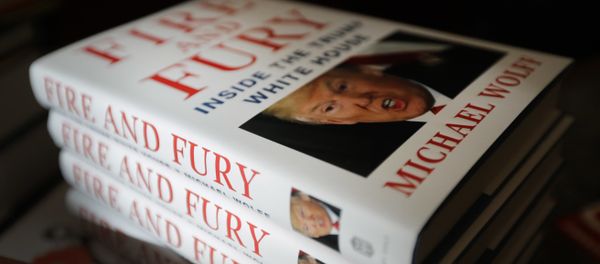 Copies of the book Fire and Fury: Inside the Trump White House by Michael Wolff are displayed at Barbara's Books Store, Friday, Jan. 5, 2018, in Chicago. Copies of the book Fire and Fury: Inside the Trump White House by Michael Wolff are displayed at Barbara's Books Store, Friday, Jan. 5, 2018, in Chicago. - Sputnik International
