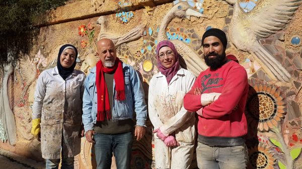 The Syrian artists create beauty, despite war and destructions The Syrian artists create beauty, despite war and destructions - Sputnik International