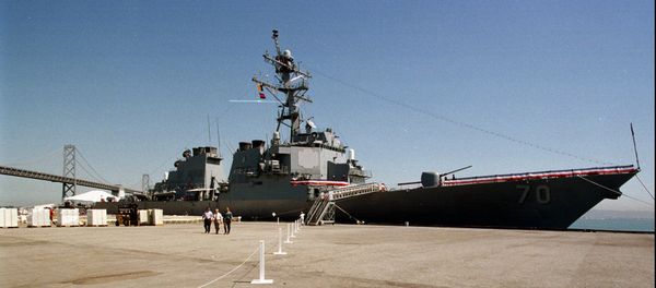 The destroyer USS Hopper, named for the late Rear Admiral Grace Murray Hopper, docked at San Francisco - Sputnik International