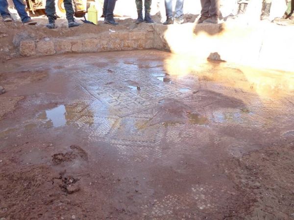 Syrian army discovered ancient Byzantian mosaics in Hama - Sputnik International