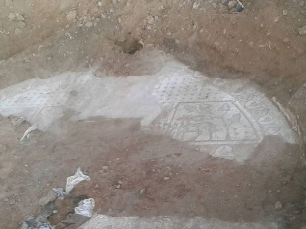 Syrian army discovered ancient Byzantian mosaics in Hama - Sputnik International