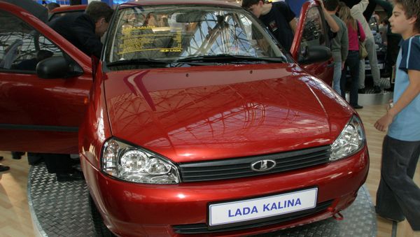 Five-door universal Lada Kalina. (File) - Sputnik International