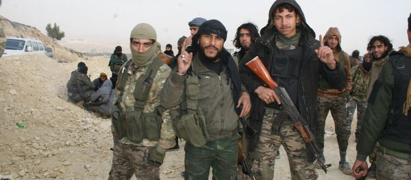 FSA fighters in Afrin, Syria FSA fighters in Afrin, Syria - Sputnik International