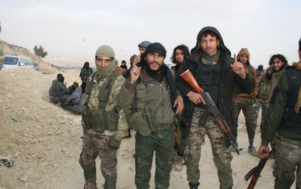 FSA fighters in Afrin, Syria FSA fighters in Afrin, Syria - Sputnik International