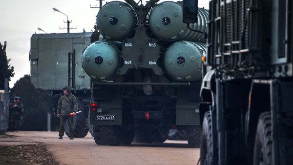 The S-400 Triumf anti-air missile system The S-400 Triumf anti-air missile system - Sputnik International