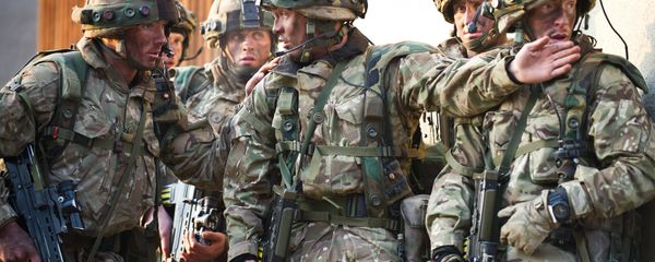 A British cadet of the Royal Military Academy Sandhurst A British cadet of the Royal Military Academy Sandhurst - Sputnik International