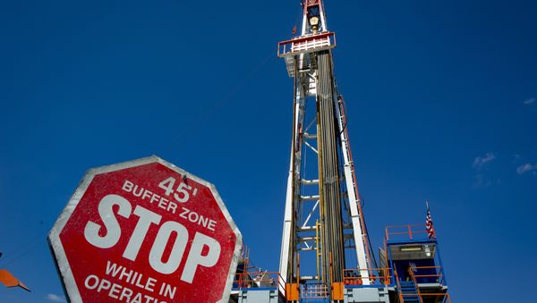 A Consol Energy Horizontal Gas Drilling Rig explores the Marcellus Shale outside the town of Waynesburg (File) A Consol Energy Horizontal Gas Drilling Rig explores the Marcellus Shale outside the town of Waynesburg (File) - Sputnik International