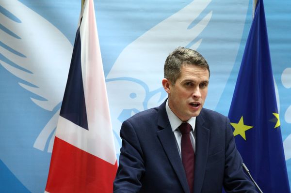 British Defence Secretary Gavin Williamson speaks to the media during a news conference in Nicosia British Defence Secretary Gavin Williamson speaks to the media during a news conference in Nicosia - Sputnik International