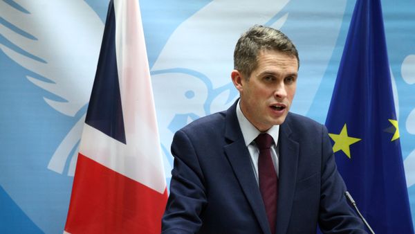 British Defence Secretary Gavin Williamson speaks to the media during a news conference in Nicosia British Defence Secretary Gavin Williamson speaks to the media during a news conference in Nicosia - Sputnik International