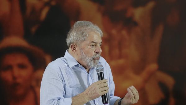 Former Brazilian President Luiz Inacio Lula da Silva speaks during a meeting with the executive members of the Workers Party, in Sao Paulo, Brazil, Thursday, Jan. 25, 2018 Former Brazilian President Luiz Inacio Lula da Silva speaks during a meeting with the executive members of the Workers Party, in Sao Paulo, Brazil, Thursday, Jan. 25, 2018 - Sputnik International