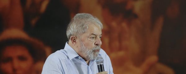 Former Brazilian President Luiz Inacio Lula da Silva speaks during a meeting with the executive members of the Workers Party, in Sao Paulo, Brazil, Thursday, Jan. 25, 2018 Former Brazilian President Luiz Inacio Lula da Silva speaks during a meeting with the executive members of the Workers Party, in Sao Paulo, Brazil, Thursday, Jan. 25, 2018 - Sputnik International