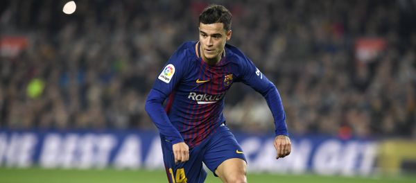 Barcelona's Brazilian midfielder Philippe Coutinho runs during the Spanish 'Copa del Rey' (King's cup) quarter-final second leg football match between FC Barcelona and RCD Espanyol at the Camp Nou stadium in Barcelona on January 25, 2018 - Sputnik International