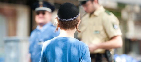 A boy wears a kippah (File) - Sputnik International