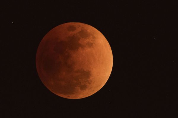 Super Blue Blood Moon Lunar Eclipse Seen Over the World - Sputnik International