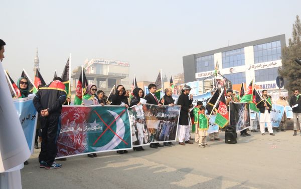 Demonstration in Kabul against Pakistan Demonstration in Kabul against Pakistan - Sputnik International