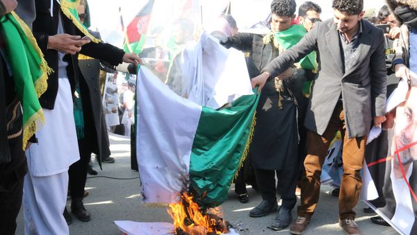 Demonstration in Kabul against Pakistan Demonstration in Kabul against Pakistan - Sputnik International