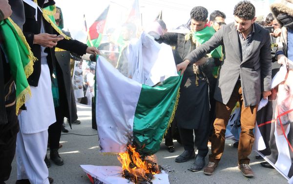 Demonstration in Kabul against Pakistan Demonstration in Kabul against Pakistan - Sputnik International