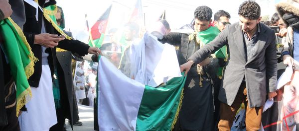 Demonstration in Kabul against Pakistan - Sputnik International