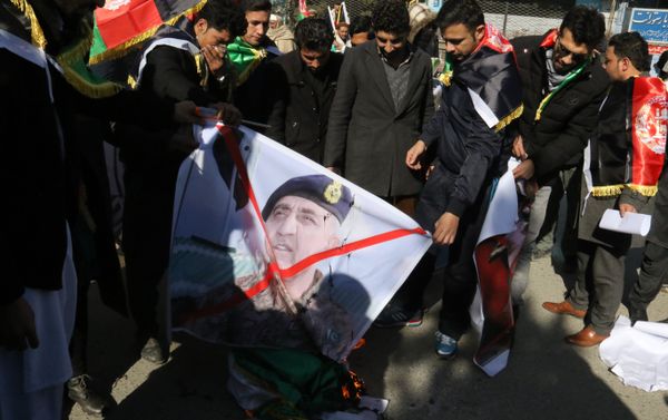 Demonstration in Kabul against Pakistan Demonstration in Kabul against Pakistan - Sputnik International
