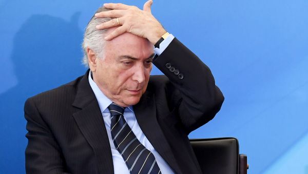 Brazilian President Michel Temer attends a public health investment announcement event at Planalto Palace in Brasilia on July 13, 2017 - Sputnik International