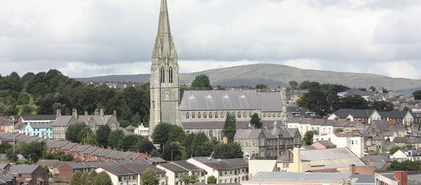 St Eugene's Cathedral, Francis Street, Derry, County Londonderry, Northern Ireland St Eugene's Cathedral, Francis Street, Derry, County Londonderry, Northern Ireland - Sputnik International