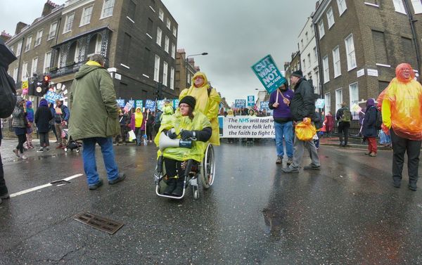 London march in support of the National Health Service (NHS) London march in support of the National Health Service (NHS) - Sputnik International