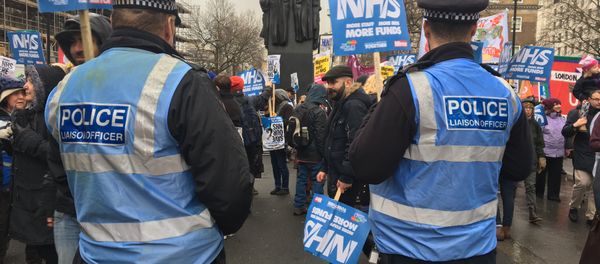 The London march in support of the National Health Service The London march in support of the National Health Service - Sputnik International