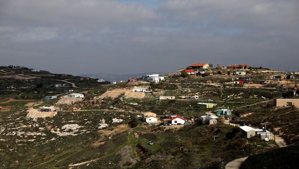 A general view of the Havat Gilad settlement outpost, West Bank January 10, 2018 - Sputnik International