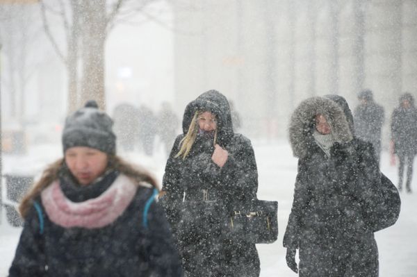 Snowfall in Moscow Snowfall in Moscow - Sputnik International