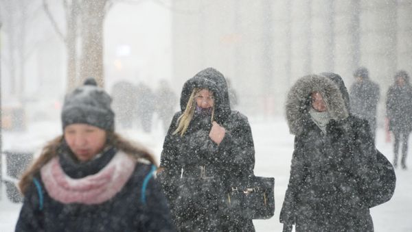 Snowfall in Moscow - Sputnik International