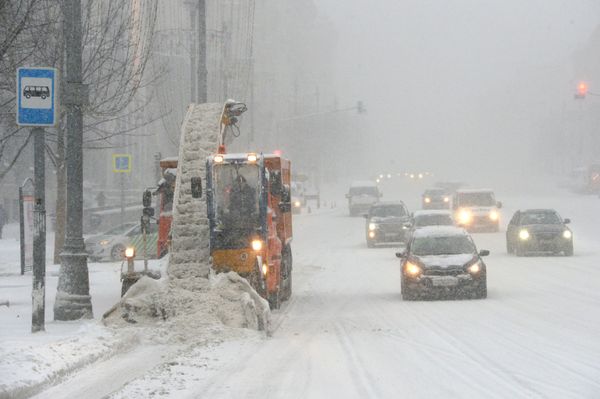 Snowfall in Moscow - Sputnik International