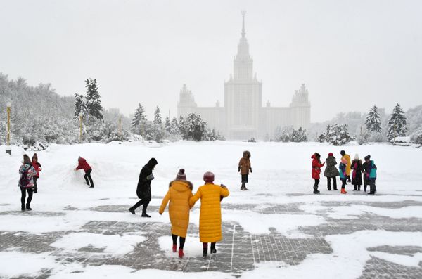 'Blizzard of Century': Snow Apocalypse in Moscow - Sputnik International