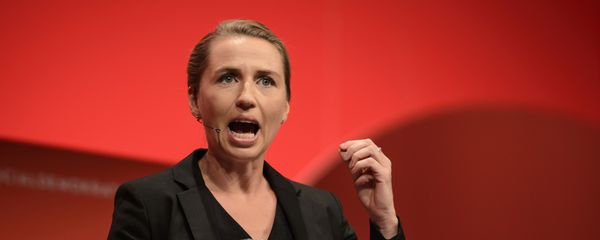 Danish Social Democrats chairman Mette Frederiksen during her opening speech Friday, Sep. 23. 2016 at the Social Democratic Party's Congress 2016 in Aalborg, Denmark Danish Social Democrats chairman Mette Frederiksen during her opening speech Friday, Sep. 23. 2016 at the Social Democratic Party's Congress 2016 in Aalborg, Denmark - Sputnik International