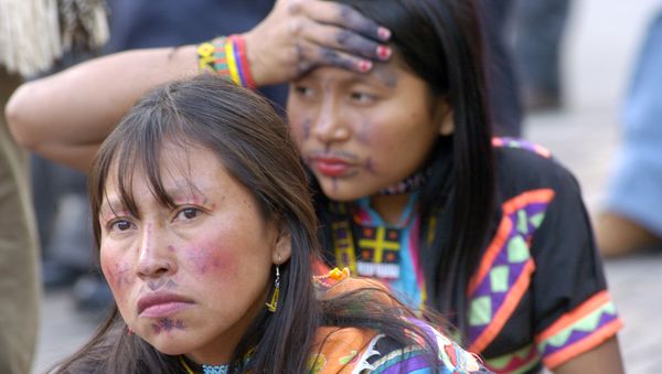 Women of the indiginous Embera tribe. (File) - Sputnik International