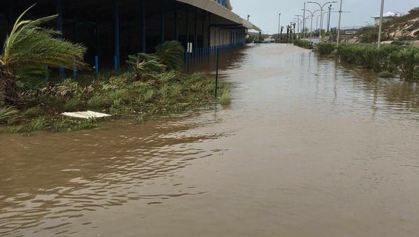 The main airport on Providenciales in the Turks and Caicos Islands after Hurricane Irma - Sputnik International
