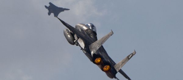 Two Israeli air force F-15s (File) - Sputnik International