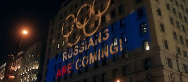 Russian light show for WADA in Montreal - Sputnik International