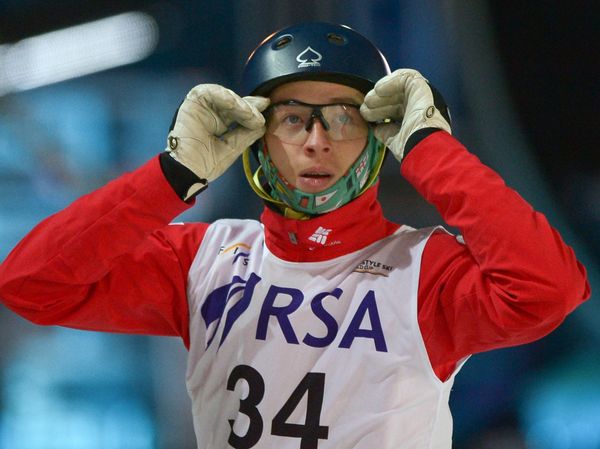 Maxim Burov of Russia is seen here after men's aerials finals at the FIS Freestyle World Cup event in Moscow. (File) - Sputnik International