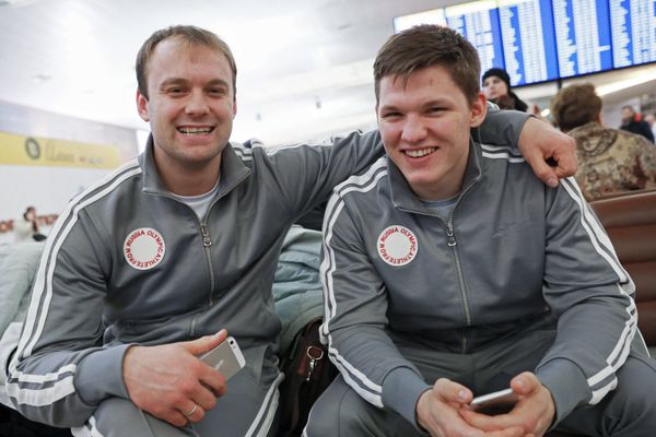 Semyon Pavlichenko (L) and Roman Repilov - Sputnik International