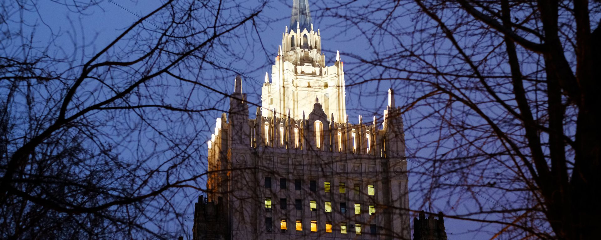 The Russian Foreign Ministry building. The Russian Foreign Ministry building. - Sputnik International, 1920, 10.04.2021
